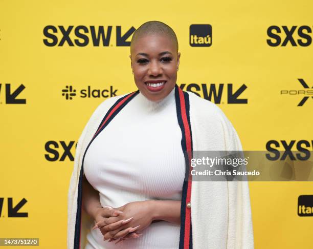 Simone Sanders attends the 2023 SXSW Conference and Festivals at Austin Convention Center on March 15, 2023 in Austin, Texas.