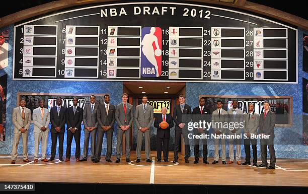 Draft Prospects Bradley Beal, Dion Waiters, Harrison Barnes, Michael Kidd-Gilchrist, John Henson Andre Drummond, Meyers Leonard, Anthony Davis, NBA...
