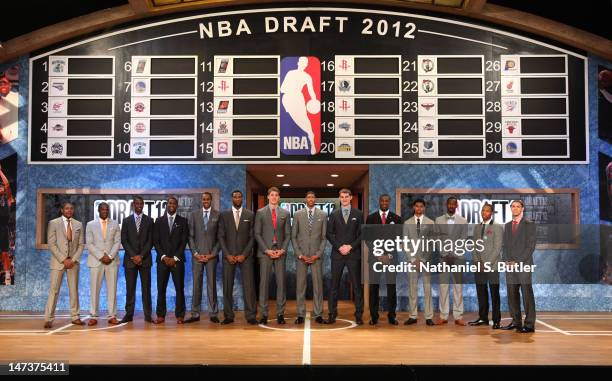 Draft Prospects Bradley Beal, Dion Waiters, Harrison Barnes, Michael Kidd-Gilchrist, John Henson Andre Drummond, Meyers Leonard, Anthony Davis, Tyler...