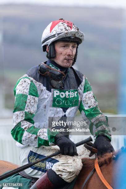 Jockey, Sam Twiston-Davies on Before Midnight following the Johnny Henderson Grand Annual Challenge Cup during day two of the Cheltenham Festival...