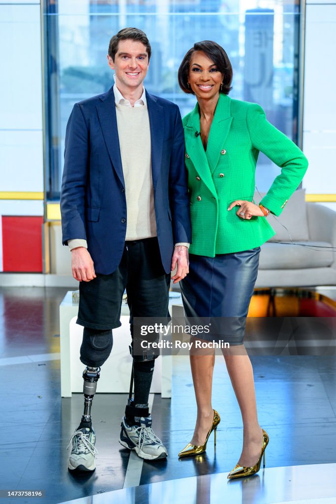 Ben Hall Model Fox News correspondent Benjamin Hall visits