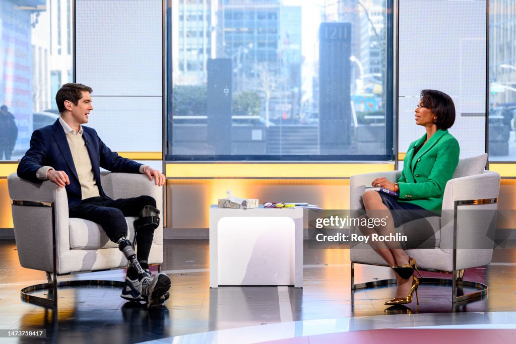 Ben Hall Model Fox News correspondent Benjamin Hall visits