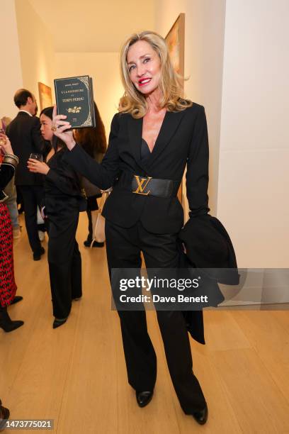 Marie Moatti attends the VIP preview of "The Age of Energy", a solo exhibition featuring a new body of works by Franco-Persian artist Sassan...