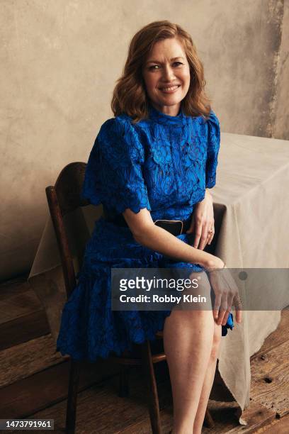 Actor Mireille Enos of Lucky Hank' poses for a portrait at SxSW Film Festival on March 11, 2023 in Austin, Texas.