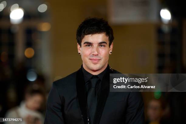 Oscar Casas attends the 'Unicorns' premiere during the 26th Malaga Film Festival at the Muelle 1 on March 15, 2023 in Malaga, Spain.