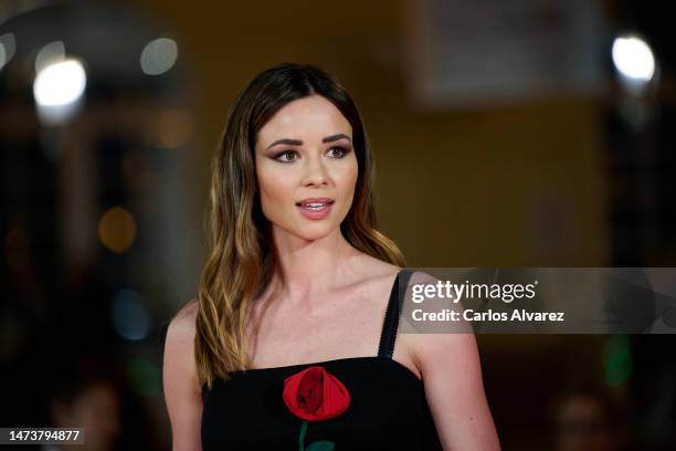 Dafne Fernandez attends the 'Unicorns' premiere during the 26th Malaga Film Festival at the Muelle 1 on March 15, 2023 in Malaga, Spain.