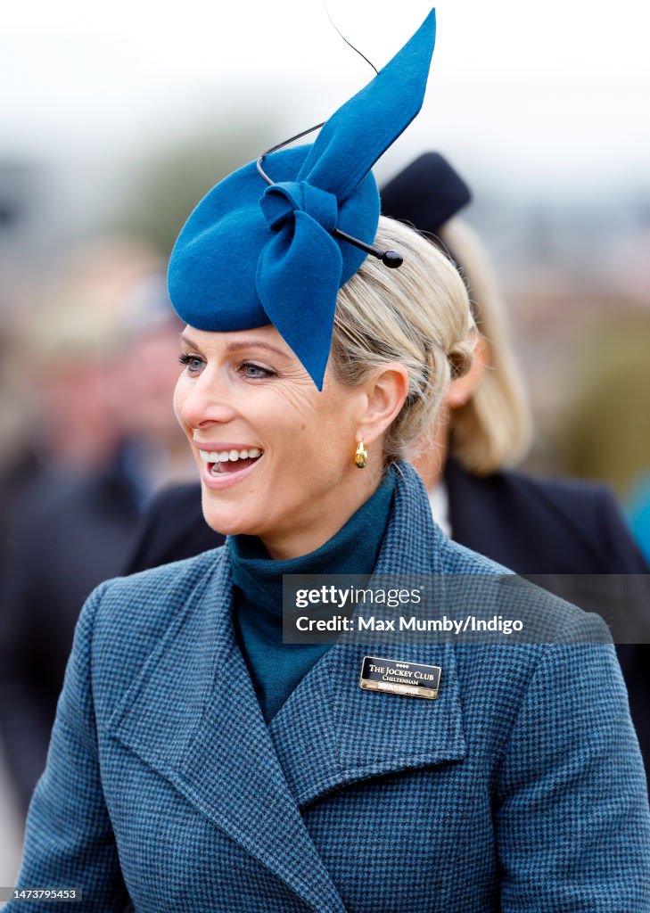 The Queen Consort Attends Cheltenham Festival