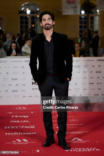 Mauricio Abularach attend the 'Unicorns' premiere during the 26th Malaga Film Festival at the Muelle 1 on March 15, 2023 in Malaga, Spain.