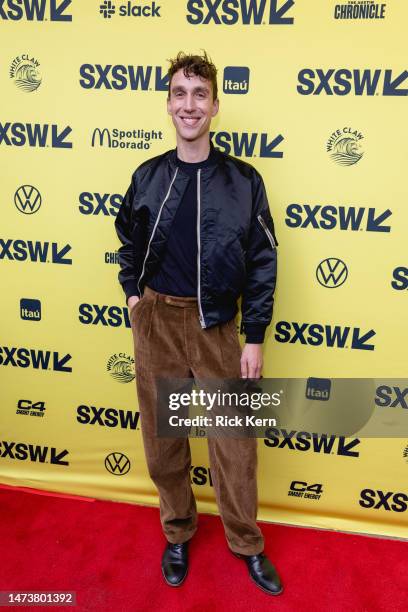 Noah Pink attends the "Tetris" world premiere at SXSW at The Paramount Theatre on March 15, 2023 in Austin, Texas.