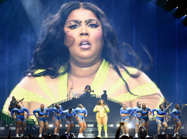 GBR: Lizzo Performs At The O2 Arena