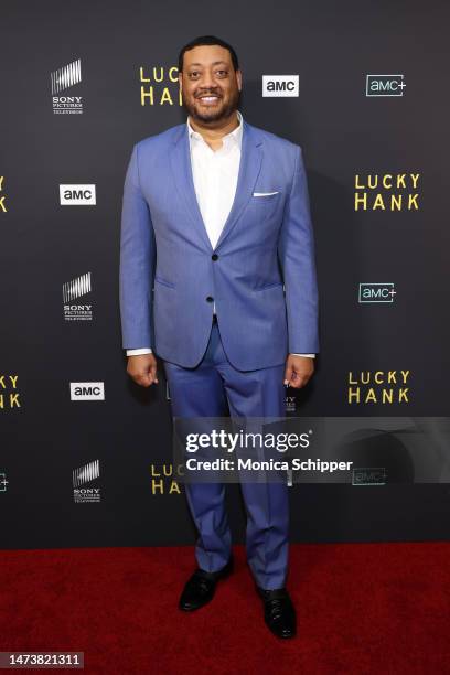 Cedric Yarbrough attends the Los Angeles premiere of AMC Network's "Lucky Hank" at The London West Hollywood at Beverly Hills on March 15, 2023 in...