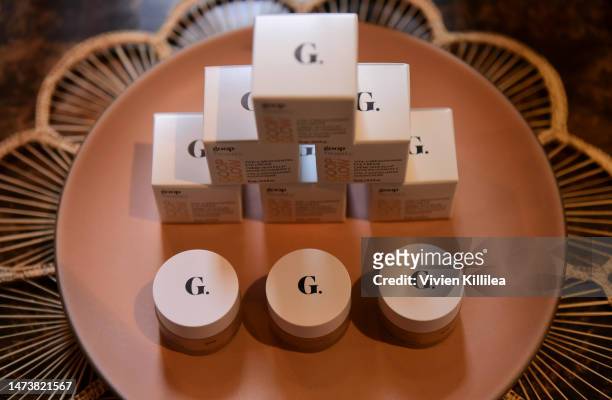 General view of atmosphere as Gwyneth Paltrow and goop celebrate the launch of GOOPGLOW Vita-C Brightening Eye Cream on March 15, 2023 in Los...