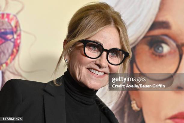 Maureen McCormick attends the Los Angeles Premiere of Roadside Attractions' "Moving On" at DGA Theater Complex on March 15, 2023 in Los Angeles,...