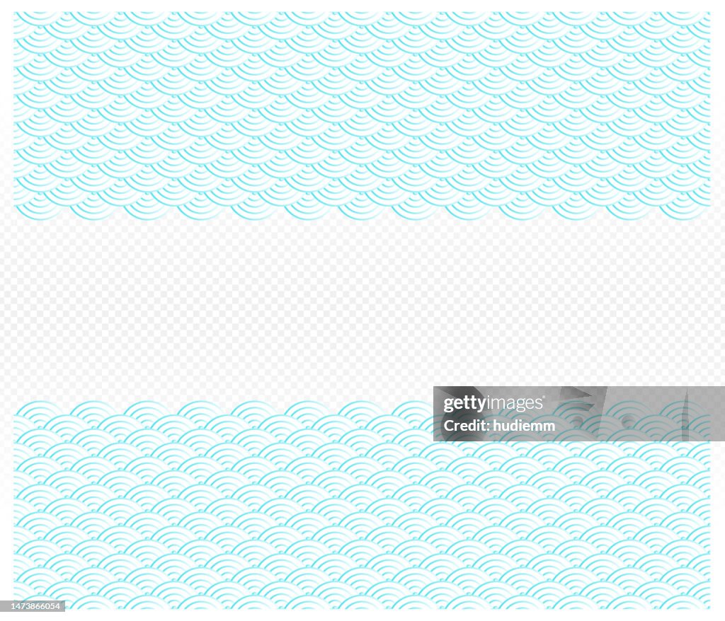 Traditional Wave Pattern Vector Chinese Traditional Wave Pattern Background High-Res Vector ...