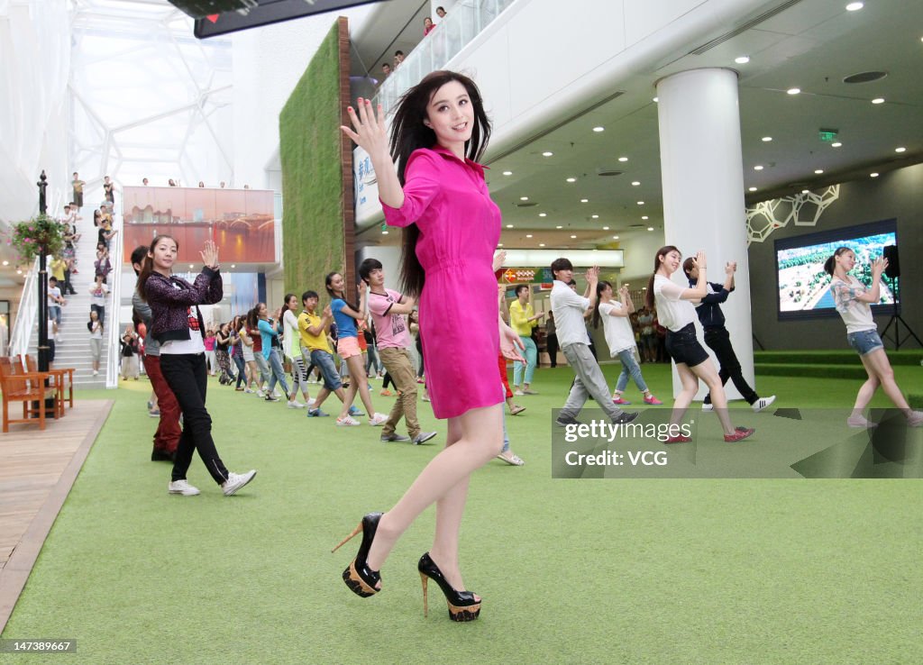 Fan Bingbing Promotes The Olympic Games In