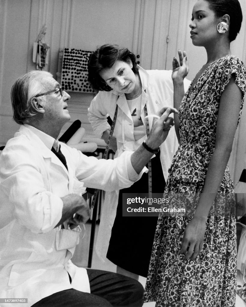 Hubert de Givenchy At Work