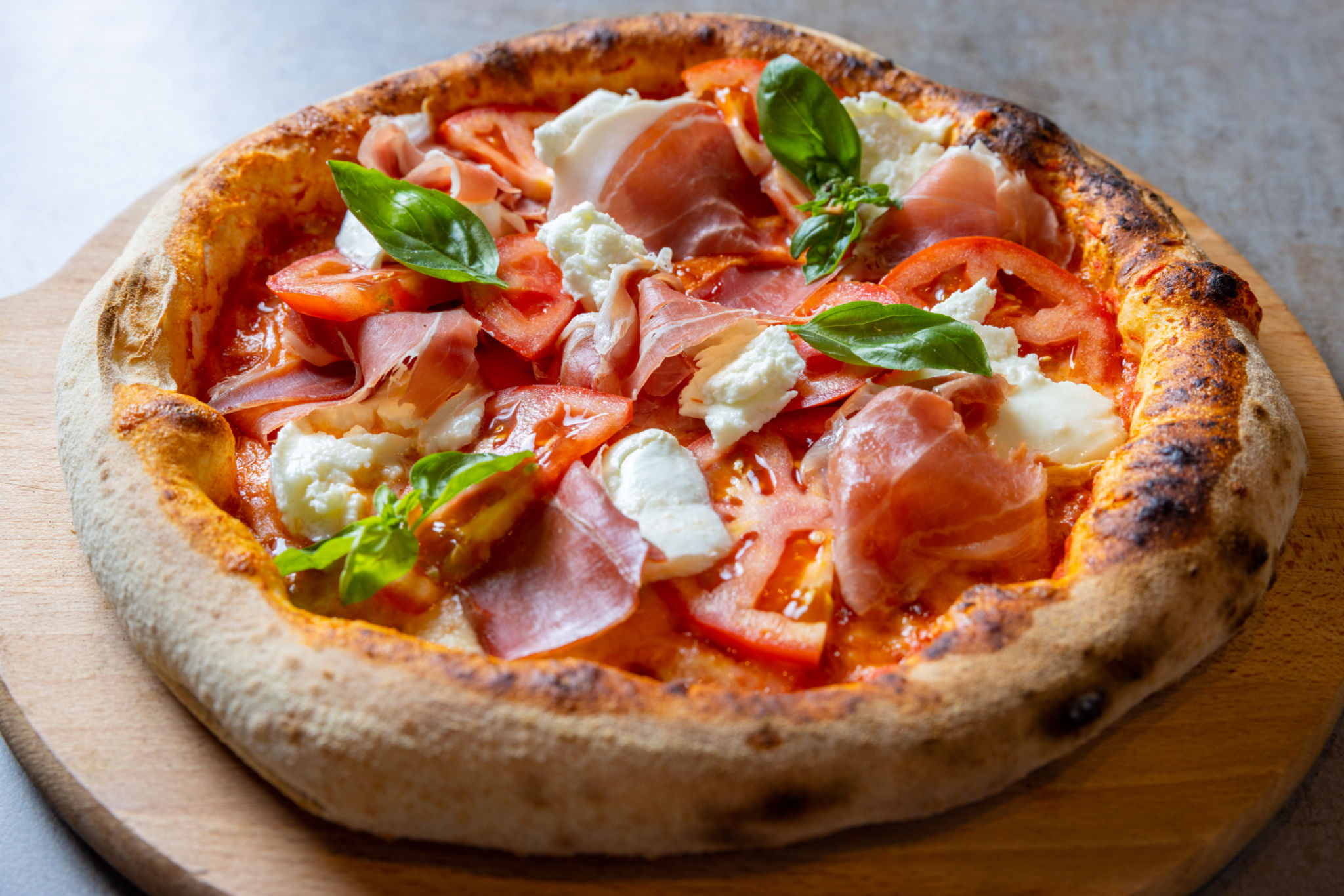 italian pizza fresh