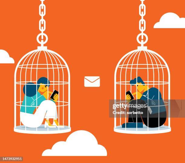 addiction - smartphone - bad habit stock illustrations