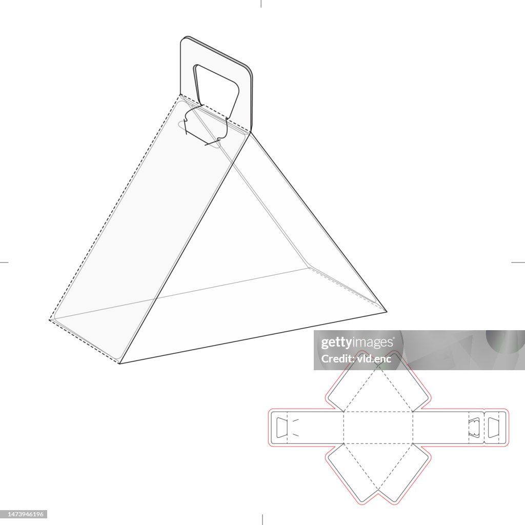 Triangular Carrier Box High-Res Vector Graphic - Getty Images