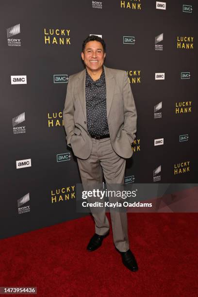 Oscar Nunez attends the Premiere Of AMC Network's "Lucky Hank" at The London West Hollywood Beverly Hills on March 15, 2023 in West Hollywood,...