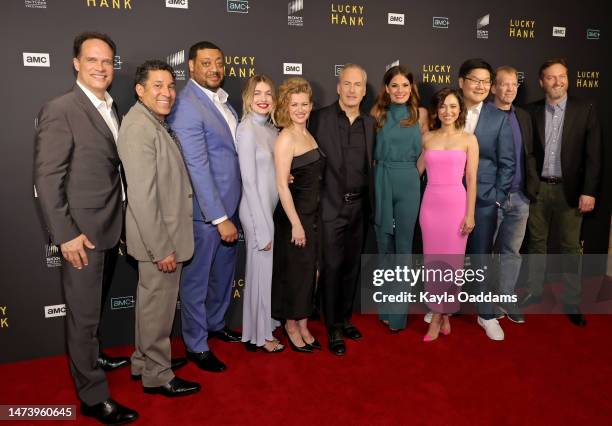 Diedrich Bader, Oscar Nunez, Cedric Yarbrough, Olivia Scott Welch, Mireille Enos, Bob Odenkirk, Suzanne Cryer, Sara Amini, and Arthur Keng attend the...