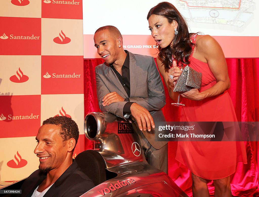 The Launch of the London Grand Prix by Santander at the Royal Automobile Club London