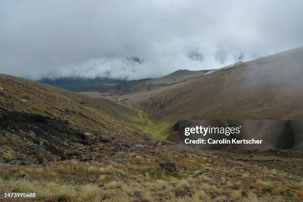 tongariro national park | new zealand - extreme terrain stock pictures, royalty-free photos & images