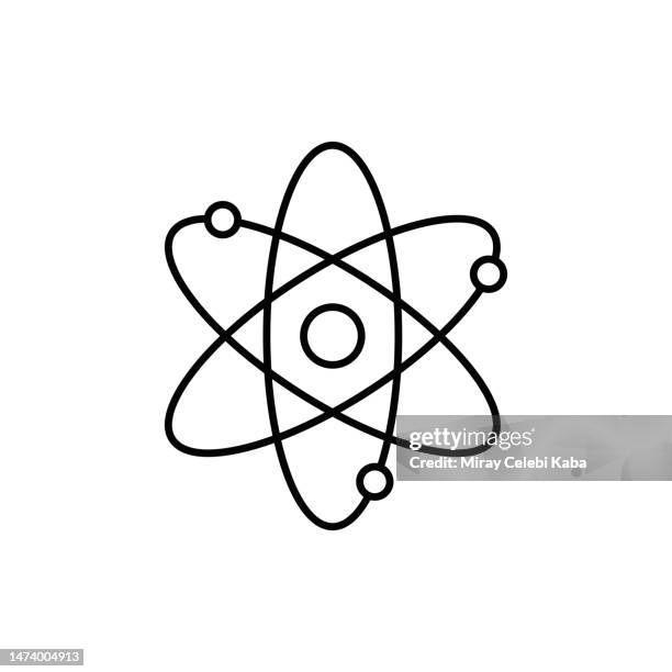 symbol für die vorzeichenlinie der quantenphysik - nuklearwaffe stock-grafiken, -clipart, -cartoons und -symbole