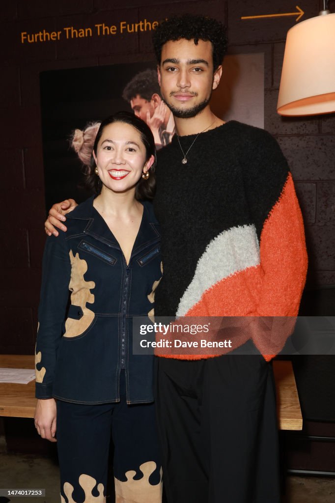 Archie Rider Kirsty Rider and Archie Madekwe attend the press night after party ...