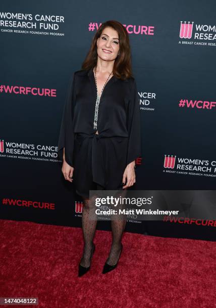 Nia Vardalos attends The Women's Cancer Research Fund's An Unforgettable Evening Benefit Gala at Beverly Wilshire, A Four Seasons Hotel on March 16,...