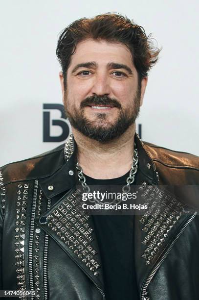 Antonio Orozco attends the red carpet for the "Cadena Dial" Awards 2023 on March 16, 2023 in Santa Cruz de Tenerife, Spain.