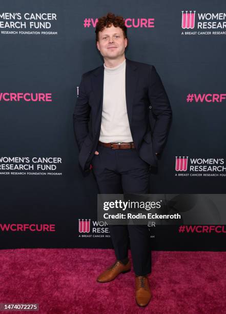 Caleb Foote attends the Women's Cancer Research Fund's An Unforgettable Evening Benefit Gala 2023 at Beverly Wilshire, A Four Seasons Hotel on March...