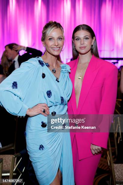 Jamie Tisch, Co-founder and Gala Chair, WCRF and Elizabeth Tisch attend An Unforgettable Evening at Beverly Wilshire, A Four Seasons Hotel on March...