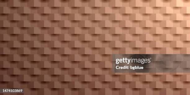 abstract brown background - geometric texture - brown wall stock illustrations