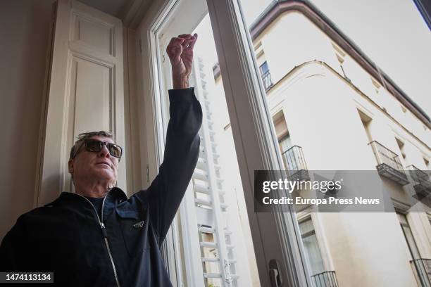 The former dancer, choreographer and former director of the National Dance Company, Nacho Duato, during the presentation of the dance academy on...