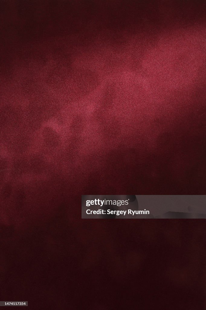 Maroon velvet with lighting