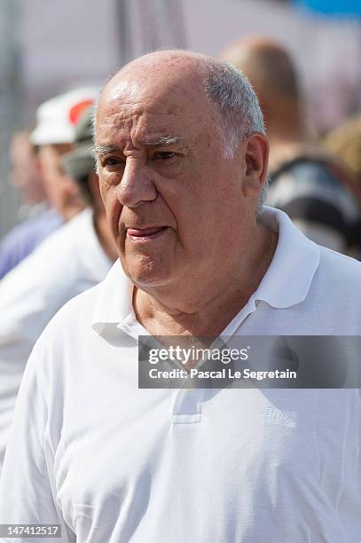 Amancio Ortega attends the Monaco International Jumping as part of Global Champion Tour on June 29, 2012 in Monte-Carlo, Monaco.