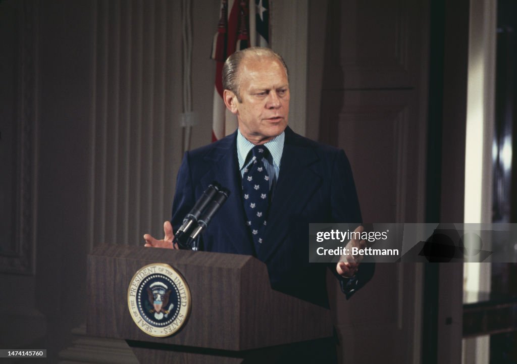 President Ford Holds Press Conference