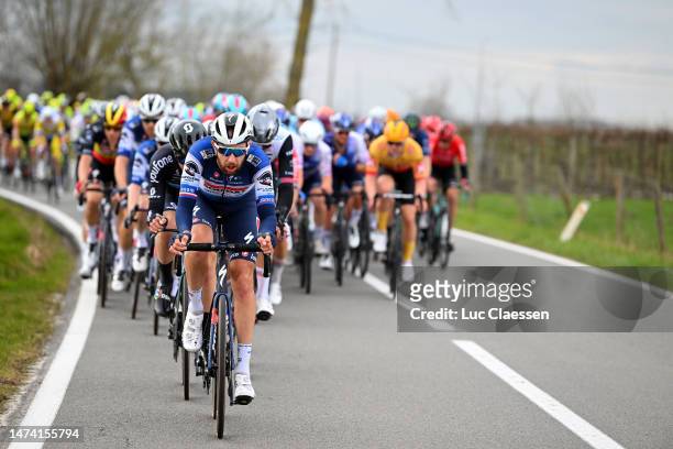 Josef Černý of Czech Republic and Team Soudal - Quick Step competes during the 21th Bredene Koksijde Classic 2023 a 191.6km one day race from Bredene...
