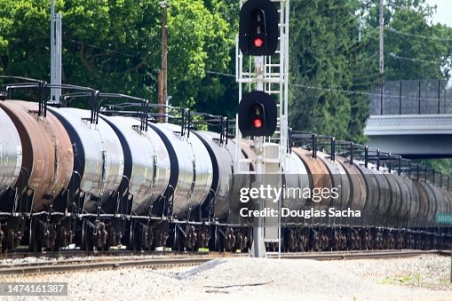 Dangerous chemical transport train car Dangerous chemical transport train car