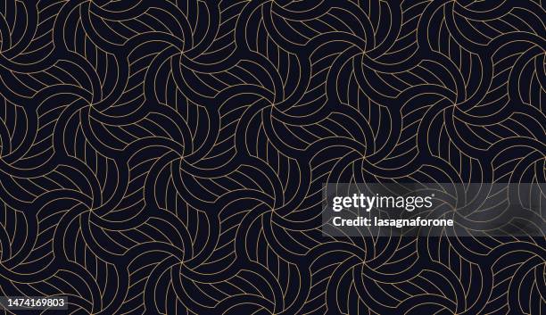 illustrazioni stock, clip art, cartoni animati e icone di tendenza di modello vettoriale geometrico senza soluzione di continuità - motivo ripetuto