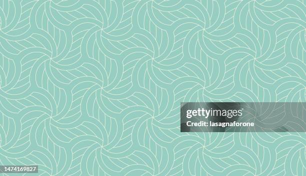 ilustraciones, imágenes clip art, dibujos animados e iconos de stock de patrón vectorial geométrico sin costuras - molino de viento