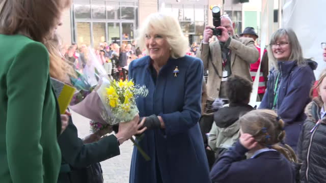 GBR: The Queen Consort Visits The West Midlands