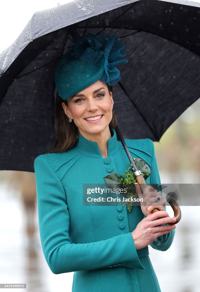 The Prince And Princess Of Wales Attend The 2023 St. Patrick's Day Parade