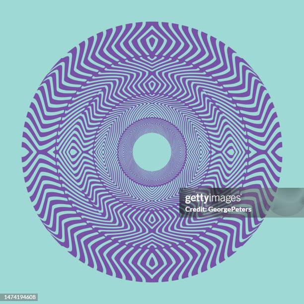 concentric circle icon - sonar stock illustrations