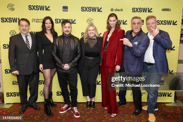 Executive Producer Sam Raimi, Lily Sullivan, Writer and Director Lee Cronin, SXSW Director Claudette Godfrey, Alyssa Sutherland, Bruce Campbell and...