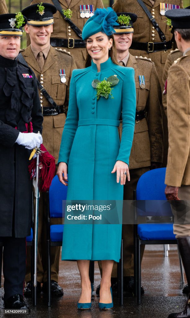 The Prince And Princess Of Wales Attend The 2023 St. Patrick's Day Parade