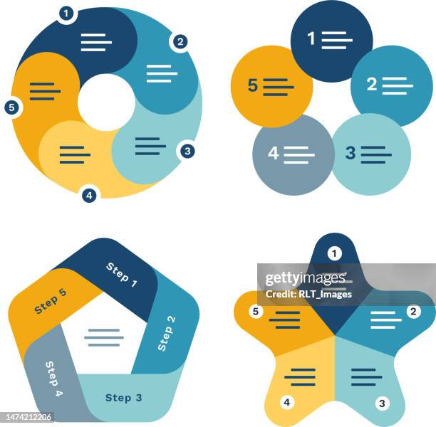 Multiple Step Icon 12 Multi Step Infographic High Res Illustrations - Getty Images