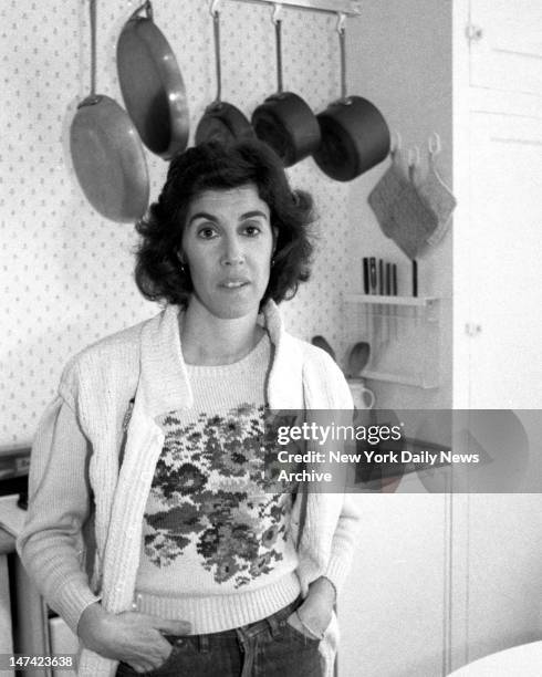 Nora Ephron, authorat home in Manhattan on West End Avenue.