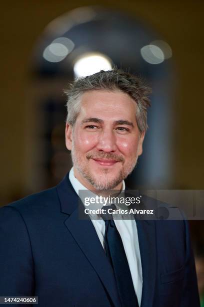 Alberto Ammann attends the 'Malaga Talent Award - La Opinion de Malaga' during the 26th Malaga Film Festival at the Cervantes Theater on March 17,...